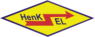 HenK-EL Produkcja osprzętu elektrycznego - Logo